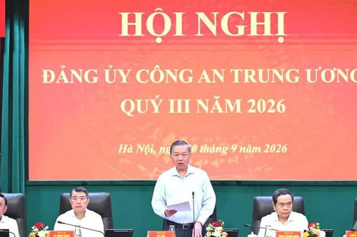 Tổng Bí thư, Chủ tịch nước Tô Lâm dự Hội nghị Đảng ủy Công an Trung ương