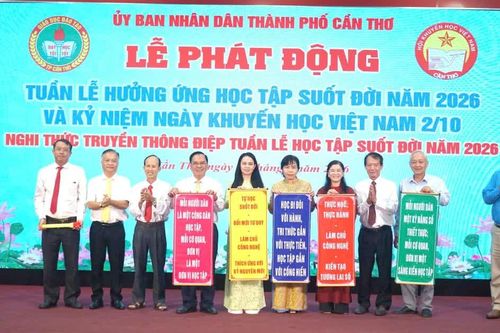 Khuyến học, khuyến tài, xây dựng xã hội học tập tại TP Cần Thơ có nhiều khởi sắc