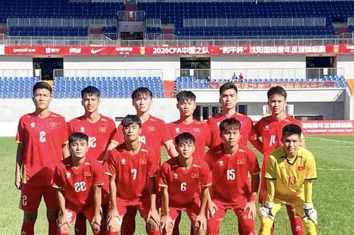 Đội tuyển U16 Việt Nam thua Kyrgyzstan, khép lại giải giao hữu tại Trung Quốc