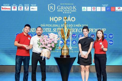32 đội quy tụ tại ở Siêu giải Pickleball 3 miền tại Hà Nội