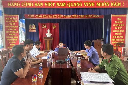 VKSND khu vực 12, TP. Đà Nẵng trực tiếp kiểm sát tại xã Hùng Sơn