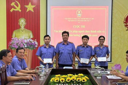 VKSND khu vực 5, TP Cần Thơ thi tìm hiểu Luật Tư pháp người chưa thành niên