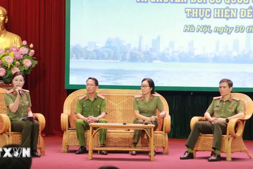 Hà Nội, Thành phố Hồ Chí Minh, Hải Phòng chia sẻ kinh nghiệm chuyển đổi số trong lực lượng công an