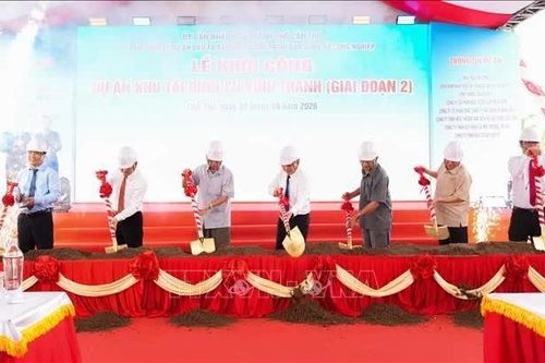 Cần Thơ khởi công Khu tái định cư Vĩnh Thạnh giai đoạn 2