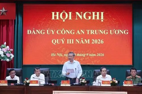 Tổng Bí thư, Chủ tịch nước Tô Lâm dự Hội nghị Đảng ủy Công an Trung ương