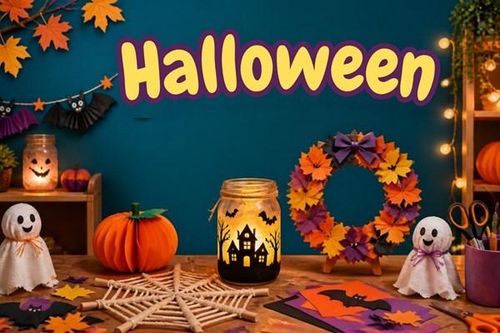 Cách làm đồ trang trí Halloween đơn giản tại nhà