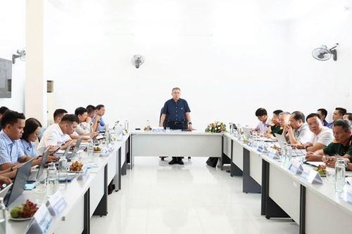 Mưa nhiều gây khó khăn khi thi công Dự án thuỷ điện tích năng Bác Ái