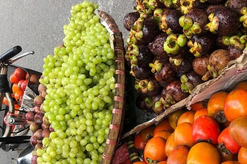 Trái cây mùa thu vào vụ, nhiều loại quả tạo nên 'cơn sốt'