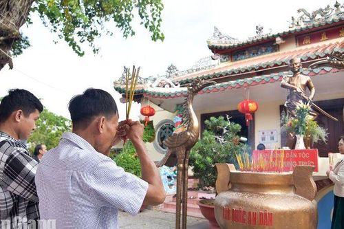 Tất bật chuẩn bị lễ hội Nguyễn Trung Trực