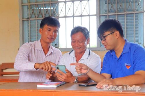 Xã Mỹ Hiệp: Đổi mới công tác đảng trên nền tảng số