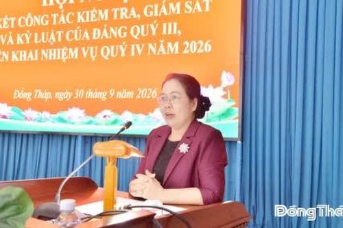 Công tác kiểm tra, giám sát và kỹ luật của Đảng đạt mục đích, yêu cầu đề ra