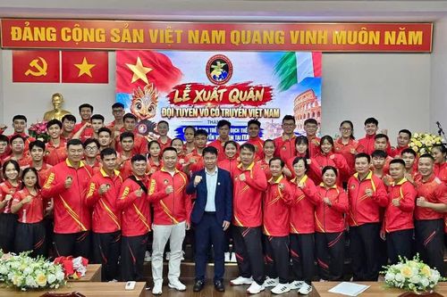 Gia Lai góp mặt 10 VĐV tại Giải vô địch và vô địch trẻ thế giới võ cổ truyền Việt Nam - Italia 2026