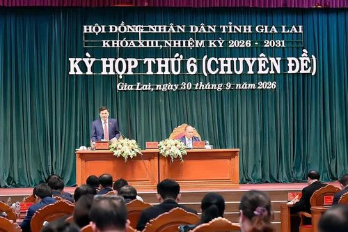 HĐND tỉnh Gia Lai khai mạc kỳ họp thứ 6 (chuyên đề)