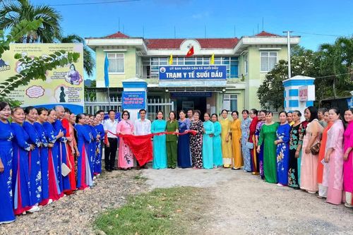 Hội Liên hiệp Phụ nữ xã Suối Dầu ra mắt mô hình “Nhà an toàn cho phụ nữ và trẻ em”