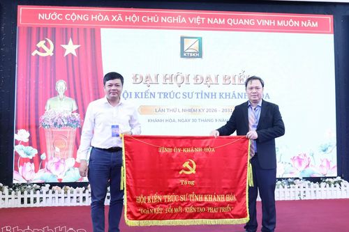 Đại hội đại biểu Hội Kiến trúc sư tỉnh Khánh Hòa lần thứ I, nhiệm kỳ 2026 - 2031