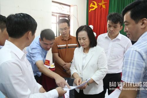 Thường trực HĐND tỉnh khảo sát cơ sở vật chất một số trường học trên địa bàn hai xã Hội Hoan và Na Sầm
