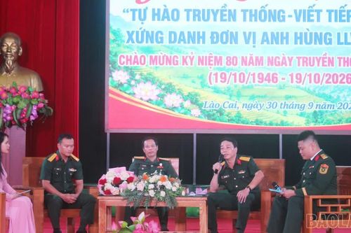 Trung đoàn 254 tổ chức tọa đàm “Tự hào truyền thống, viết tiếp chiến công - Xứng danh đơn vị anh hùng LLVT Nhân dân”