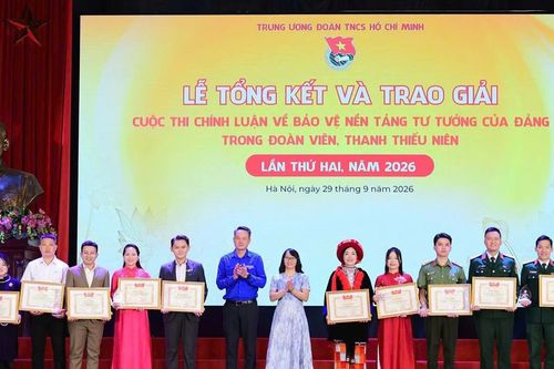 Lâm Đồng đoạt 2 giải Cuộc thi Chính luận về bảo vệ nền tảng tư tưởng của Đảng trong đoàn viên, thanh thiếu niên