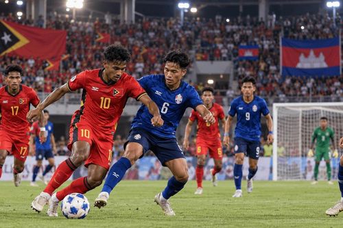 Trực tiếp tỉ số Đông Timor vs Campuchia: Campuchia có thể ép đối thủ lùi sâu