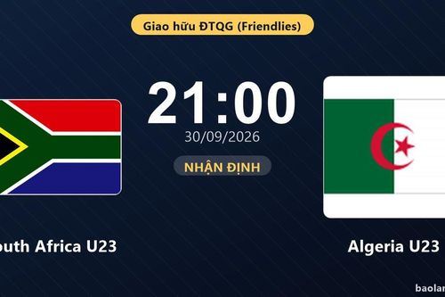 Nhận định South Africa U23 vs Algeria U23: Chủ nhà tìm lại chiến thắng