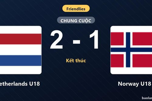 Hạ gục Norway U18, Netherlands U18 ca khúc khải hoàn ở trận giao hữu quốc tế