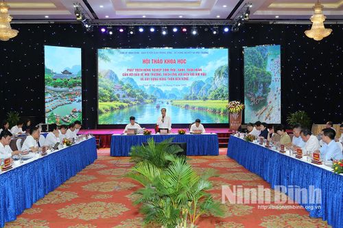 Hội thảo khoa học phát triển nông nghiệp sinh thái, xanh, tuần hoàn gắn với bảo vệ môi trường, thích ứng với biến đổi khí hậu và xây dựng nông thôn mới bền vững
