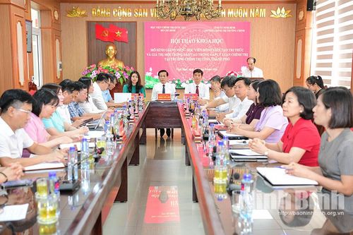 Hội thảo về đổi mới đào tạo Trung cấp lý luận chính trị theo mô hình đồng kiến tạo tri thức và giá trị mới