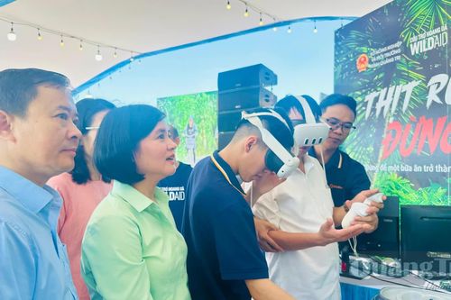 Triển khai chiến dịch truyền thông sáng tạo 'Thịt rừng, đừng ăn!'