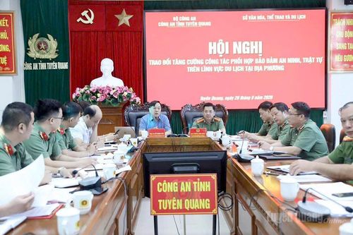 Phối hợp bảo đảm an ninh trong lĩnh vực du lịch