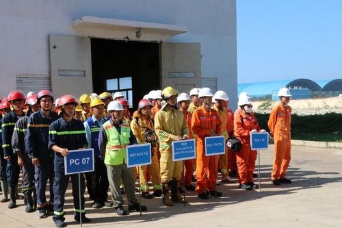 Nhà máy Nhiệt điện Vĩnh Tân 2: Diễn tập ứng phó sự cố kép tại Trạm khí Clo