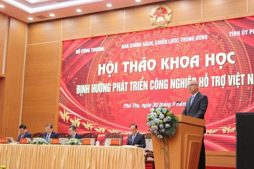Bí thư Tỉnh ủy Phú Thọ: Công nghiệp hỗ trợ - Mắt xích then chốt, quyết định năng lực tự chủ chiến lược của quốc gia