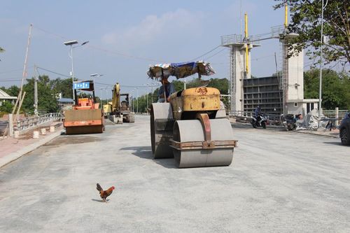 Đồng Tháp: Tuyến đường ven sông Tiền hơn 512 tỷ đồng tăng tốc về đích