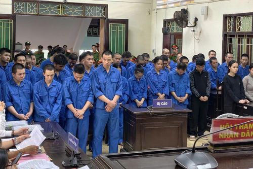 58 bị cáo lĩnh hơn 424 năm tù trong vụ tổ chức sử dụng ma túy ở Gia Lai