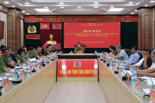Thái Nguyên: Phấn đấu kéo giảm 10% số vụ phạm tội về trật tự xã hội
