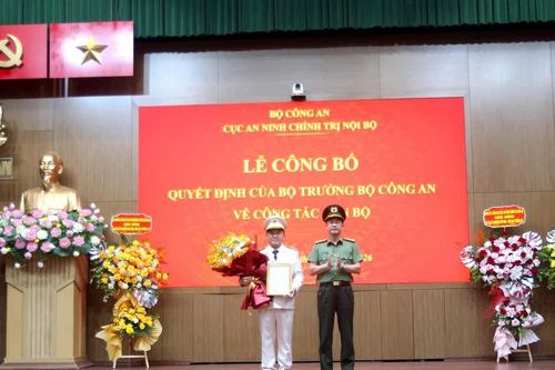 Cục An ninh chính trị nội bộ có tân Phó Cục trưởng