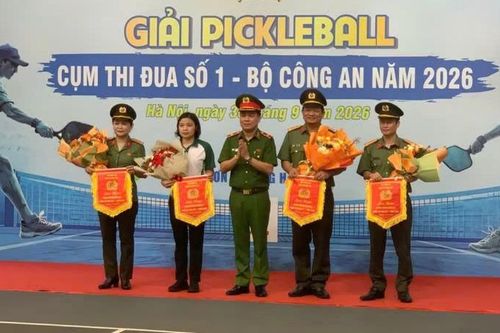 Giải Pickleball Cụm thi đua số 1 - Bộ Công an