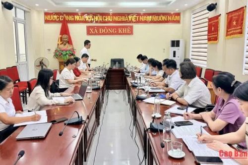Sở Giáo dục và Đào tạo kiểm tra công tác sắp xếp, vận hành cơ sở giáo dục tại xã Đông Khê