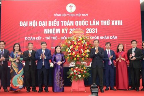 Đại hội XVIII Tổng hội Y học Việt Nam kiện toàn lãnh đạo nhiệm kỳ mới