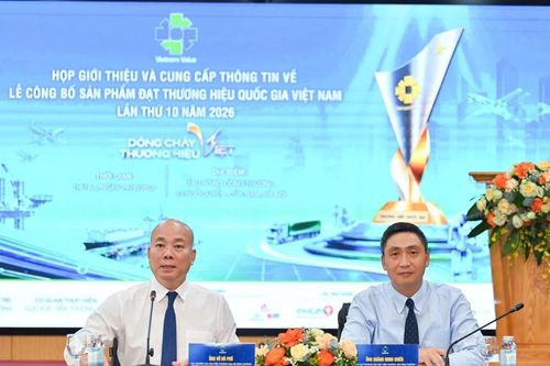 499 sản phẩm đạt Thương hiệu quốc gia 2026