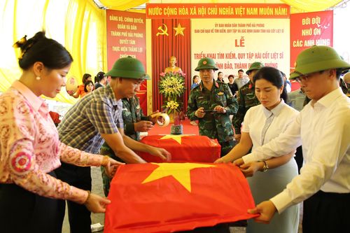 Phát hiện thêm 6 hài cốt liệt sĩ và đồng bào tại hố chôn tập thể ở Hải Phòng