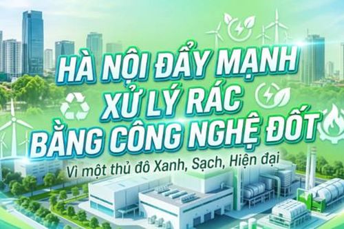 Hà Nội đẩy mạnh xử lý rác bằng công nghệ đốt