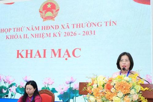 HĐND xã Thường Tín quyết định nhiều nội dung quan trọng tại Kỳ họp thứ 5