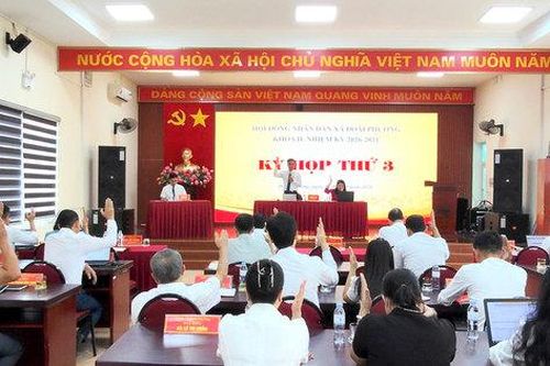 HĐND Đoài Phương quyết nghị kiện toàn bộ máy, điều chỉnh vốn đầu tư công