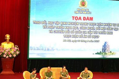 Công an 3 thành phố chia sẻ cách làm chuyển đổi số từ thực tiễn
