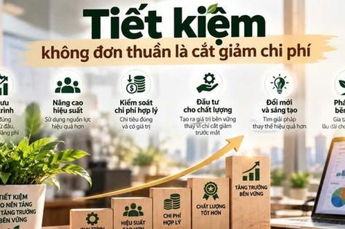 Tiết kiệm không đơn thuần là cắt giảm chi phí
