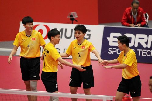 ASIAD 2026: Cầu mây nữ Việt Nam toàn thắng vào bán kết, tiến gần mục tiêu bảo vệ HCV