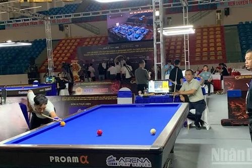 Hơn 450 cơ thủ tham gia Giải vô địch các câu lạc bộ Billiards & Snooker Quốc gia