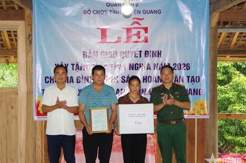 Mái ấm nghĩa tình ở Bằng Lang