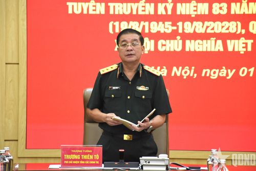 Thượng tướng Trương Thiên Tô: Bảo đảm chất lượng phim truyện điện ảnh 'Đất lửa' ở mức cao nhất