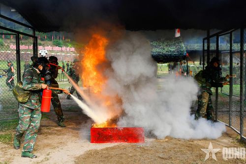 Quân đội tăng cường công tác phòng cháy, chữa cháy